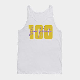 Lewis Hamiltons 100th Race Win Tank Top